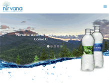 Tablet Screenshot of nirvanawater.com